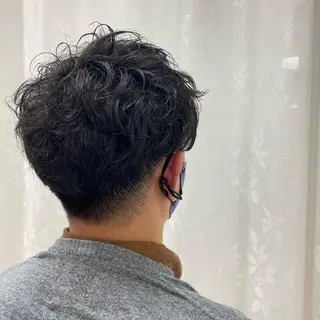 パーマ メンズ アイブロウ 心斎橋/ヘアセット MASAKIのヘアスタイル