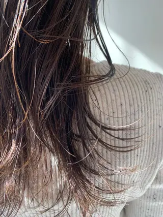 ミディアム カラー AR.MARA サトウヒカルのヘアスタイル