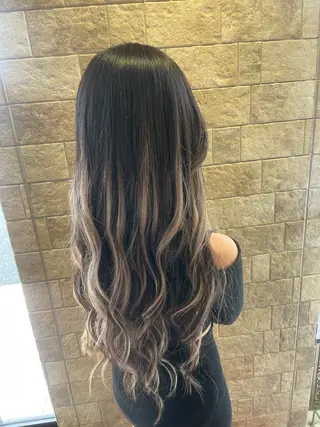 ロング カラー 優来 艶髪特化美容師✨️のヘアスタイル