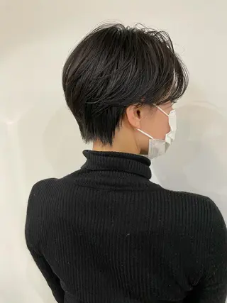 ショート 💫カットはなんでも 得意です✂️のヘアスタイル