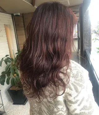 ロング 竹谷 奈津実のヘアスタイル