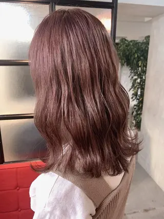 ロング カラー なかの たくみのヘアスタイル