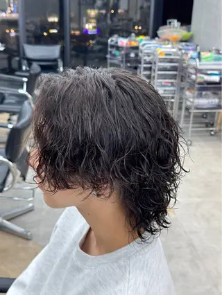 パーマ メンズ ☀️メンズパーマ☀️ /栄/濵﨑新成のヘアスタイル