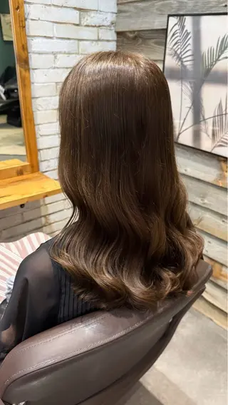 セミロング カラー 🍓 JURiA 🍓のヘアスタイル