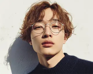 ショート カラー パーマ メンズ ツイスパ/波巻き対応 メンズ特化　石川愛理のヘアスタイル