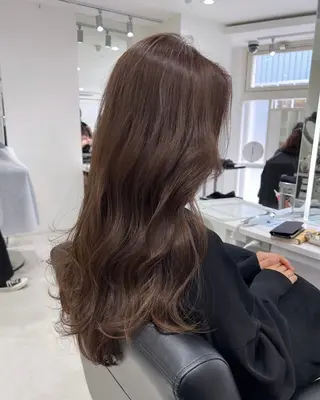 カラー ベージュ/ブラウン/ aya🦙🩰‎のヘアスタイル