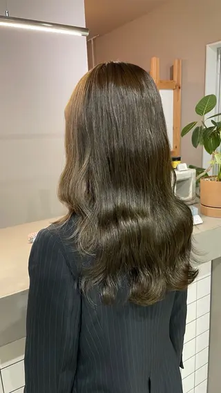 ロング カラー 郡山/透明感カラー /馬場アンドレアのヘアスタイル