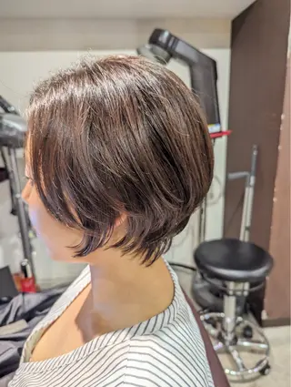 ショート カラー お悩み改善 美容師✂鷲田竜也のヘアスタイル