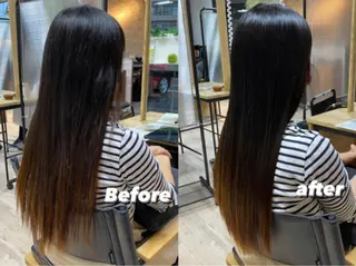 ロング 髪質改善 髪質改善カラーゆうひのヘアスタイル