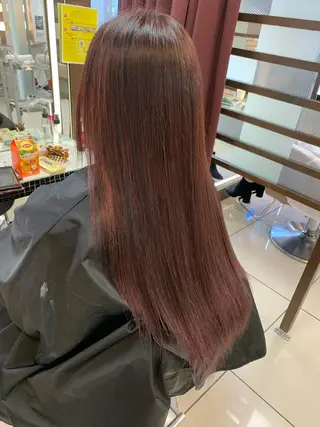 ロング カラー 羽エクステ🩷 🤍まき🤍のマツエク・マツパデザイン