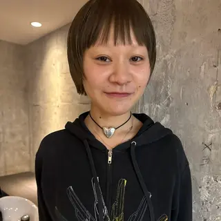 ショート カラー myu 🐈‍⬛のヘアスタイル