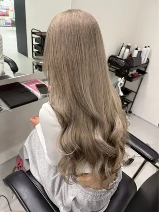 ロング カラー カラーモデル募集中 /新潟万代/かこ🩵のヘアスタイル