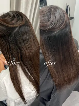 ロング 新宿美容室/縮毛矯正 髪質改善/有馬桃子のヘアスタイル