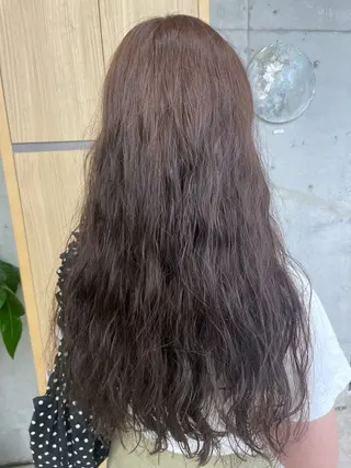 ロング カラー パーマ 🎀レイヤー/パーマ カラー/ai🎀のヘアスタイル