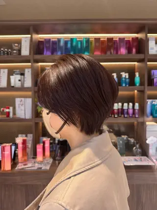 ショート 林 美佑のヘアスタイル