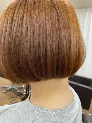 ショート カラー 森田 滉平のヘアスタイル