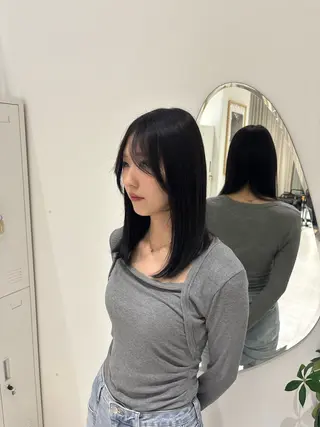 カラー zina karin୨୧˙˳⋆のヘアスタイル