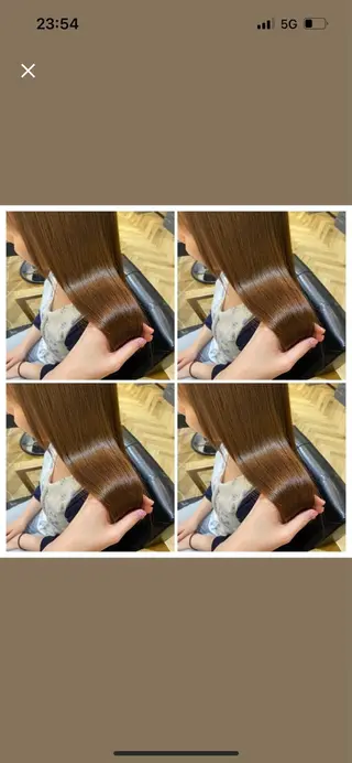 ロング カラー 髪質改善 艶髪矯正 エクステ かいり✂️のヘアスタイル