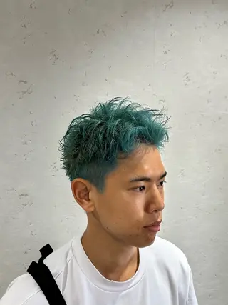 ショート カラー メンズ カリスマになる美容師 💥TOUI💥上野のヘアスタイル