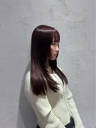 ロング カラー ボブ/メンズ/パーマ /Tamakiのヘアスタイル