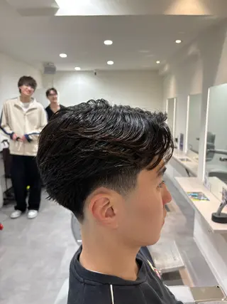 ショート メンズ 深澤 知樹のヘアスタイル