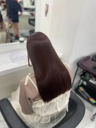セミロング カラー 💗トレンドモテヘア Natsumi 💗のヘアスタイル