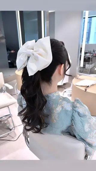 ヘアアレンジ ami omochaのヘアスタイル