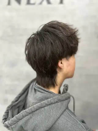 ミディアム ヘアアレンジ メンズ NEXT NEO所属・メンズヘア静岡 ✂︎Ryuheiのヘアスタイル