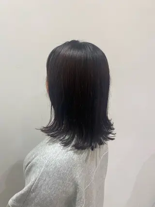 ミディアム serio miai 石原麻尋のヘアスタイル