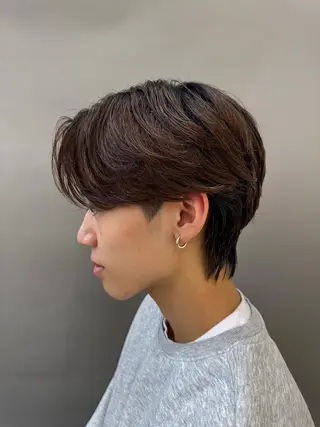 ショート パーマ メンズ 横浜/レイヤー/ カネコのヘアスタイル