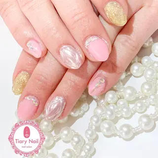 ネイル 💗🪽Tiary Nail🪽💗のネイルデザイン