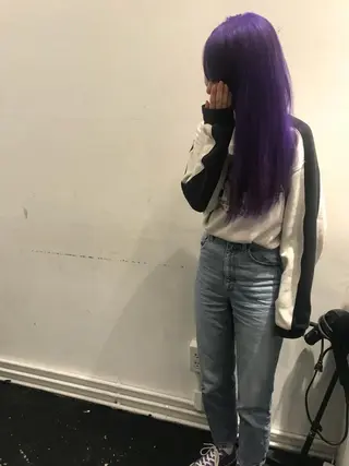 ロング サイレント美容師 アイリィのヘアスタイル