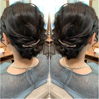 ミディアム ヘアアレンジ 韓国hair🦋 Nanaのヘアスタイル