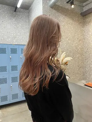 ロング カラー メンズブリーチカラー ❤︎hirokoのヘアスタイル