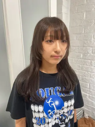 ロング 🧸SAKI🎀 韓国レイヤーのヘアスタイル