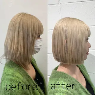 ミディアム HARU//原宿🤍 リピート率NO.1のヘアスタイル