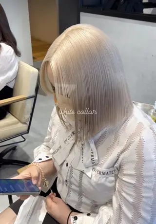ミディアム カラー特化サロン茶屋 町Furukuboのヘアスタイル