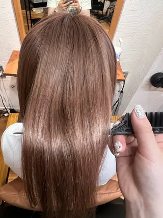 縮毛矯正モデル様募集 たがのヘアスタイル