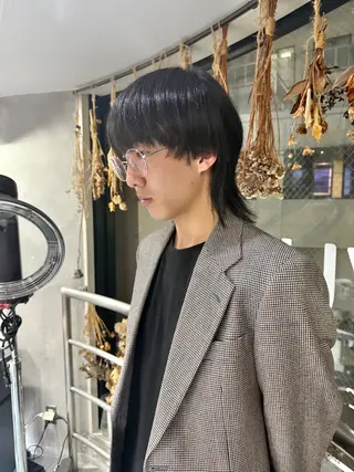 ショート ウルフ レイヤー パーマ🪐MANAのヘアスタイル