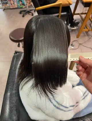 ミディアム うる艶髪質改善 🫧天神／今泉🫧のヘアスタイル
