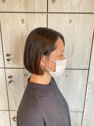 ショート 似合わせレイヤー/ Wカラー🧸こころのヘアスタイル