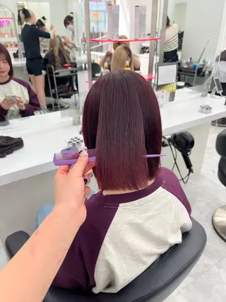 カラー 🍒暖色ダブルカラー /FUKA🍒のヘアスタイル