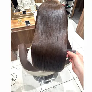 セミロング カラー ✨本格的韓国スタイル 特化✨ﾊﾙｶ✨️のヘアスタイル