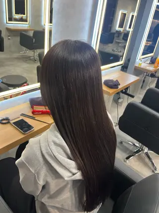 カラー 札幌ブリーチなし 👑ヒリュウのヘアスタイル