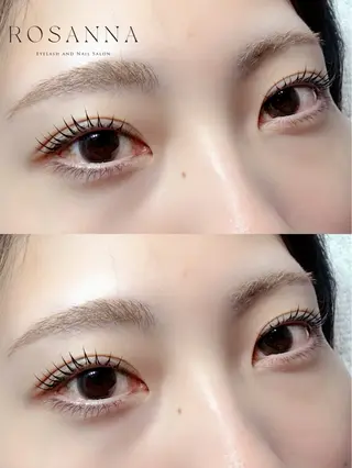 マツエク・マツパ ROSANNA川越 イサカのマツエク・マツパデザイン