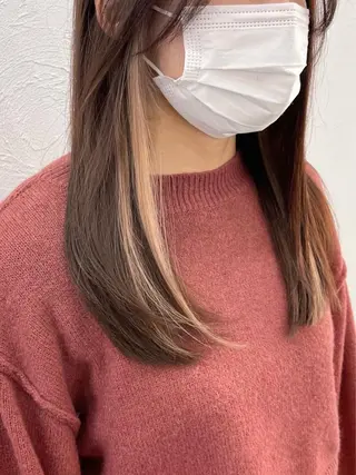 カラー ブリーチダブルカラー 【koide】のヘアスタイル