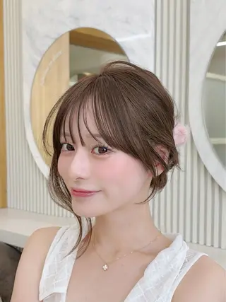 セミロング oto🤍×美髪× ゆるふわレイヤーのヘアスタイル