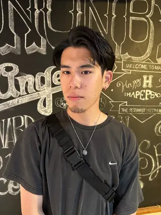 パーマ メンズ 俵 知広のヘアスタイル