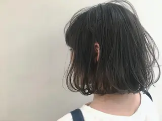 ミディアム 満足度🐼◎🌟🌈 村上栞菜のヘアスタイル