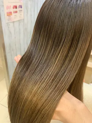 ロング カラー 【髪質改善】 美髪/久岡徹也のヘアスタイル